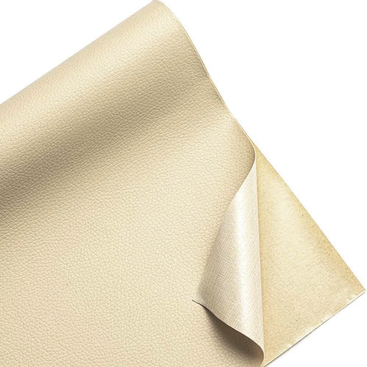 Leather Repair Patch,19.7 × 54 inch Self Adhesive Leather Repair Tape,DIY Large Vinyl PU Patches for Furniture,Couch,Sofa,Car Seats,Office(Beige)