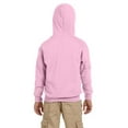 thumbnail image 2 of The Gildan Youth Heavy Blend 8 oz, 50/50 Full-Zip Hood - LIGHT PINK - XS, 2 of 2