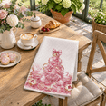 Pink Preppymas Tree Kitchen Dish Towels Dishcloth 16x24 Inch - Walmart.com