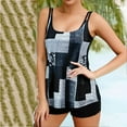 thumbnail image 7 of Women's Two Piece Tankini Swimsuits Blouson Swim Tank Top with Shorts Modest Bathing Suits Bikini Sets for Women Sale, 7 of 7