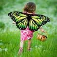 thumbnail image 3 of SLYNSHome ButterflyBack Hanging ButterflyDecorative BalloonsKids Toy ButterflyCloak Garden Flag Decoration, 3 of 4