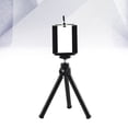 thumbnail image 1 of OULII Tabletop Phone Tripod Mobile Phone Bracket Aluminum Black 1Pcs for Quick Install Quick Release, 1 of 8