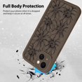 thumbnail image 2 of Funda de teléfono MZELQ para iPhone 15 de silicona con diseño floral de girasol, 2 of 6