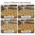 thumbnail image 7 of ODIKA 8'x10' Washable Area Rug Woodland Scattered Wildlife Tracks Forest Theme Timber Frame for Living Room, Under Sectional, Family , Durable, Non-Slip, 7 of 7