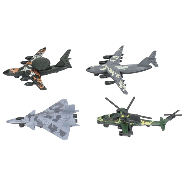 Modelo de Avión para Niños BuyWeek 4 Piezas Juguete Extraíble