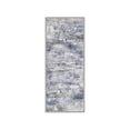 thumbnail image 6 of Runner Rug Non Slip 2x7  Washable For Hallways Kitchen Abstract Modern Rugs Low Pile Lightweight Carpet Runners Entryway Bedroom Laundry Haze Blue, 6 of 6