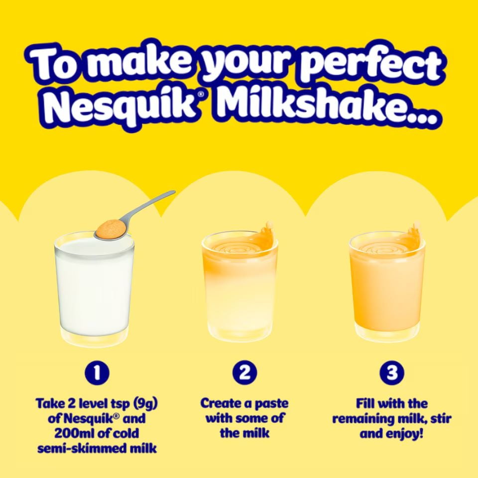 Nestle Nesquik Banana Milkshake Mix 300g