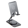 thumbnail image 4 of Support de Téléphone Cellulaire Angle Hauteur Aluminium Pliable Portable Support de Tablette Réglable Gris, 4 of 7