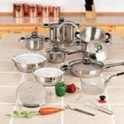 Chefs Secret 22pc 9 Element Super Set with T304 Stainless Steel KTSS22