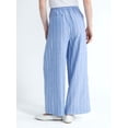 thumbnail image 3 of Free Assembly Women's Linen Blend Wide Leg Cropped Pants, 27" Inseam, Sizes XS-XXL, 3 of 5