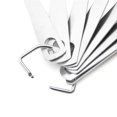 thumbnail image 4 of 8pcs Measuring Spoons Kit Accurate Baking Scale Scoop Set 430 Stainless Steel Baking Measuring Ruler Spoons Kit with Clear Scale for Baking Cooking Measuring, 4 of 9