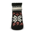 thumbnail image 5 of MeMoi Nordic Flake Recycled Knit Sherpa Lined Lounge Sock - Womens - Female, 5 of 6