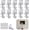 10pc-20, variant on 16 Pack Drywall Repair Clips, 1/2 Inch Professional Wall Hole Repair Clips with Screws, Stainless Steel Wall Patch Clips for Damaged Drywall Repair, Home Improvement (10pc-20)