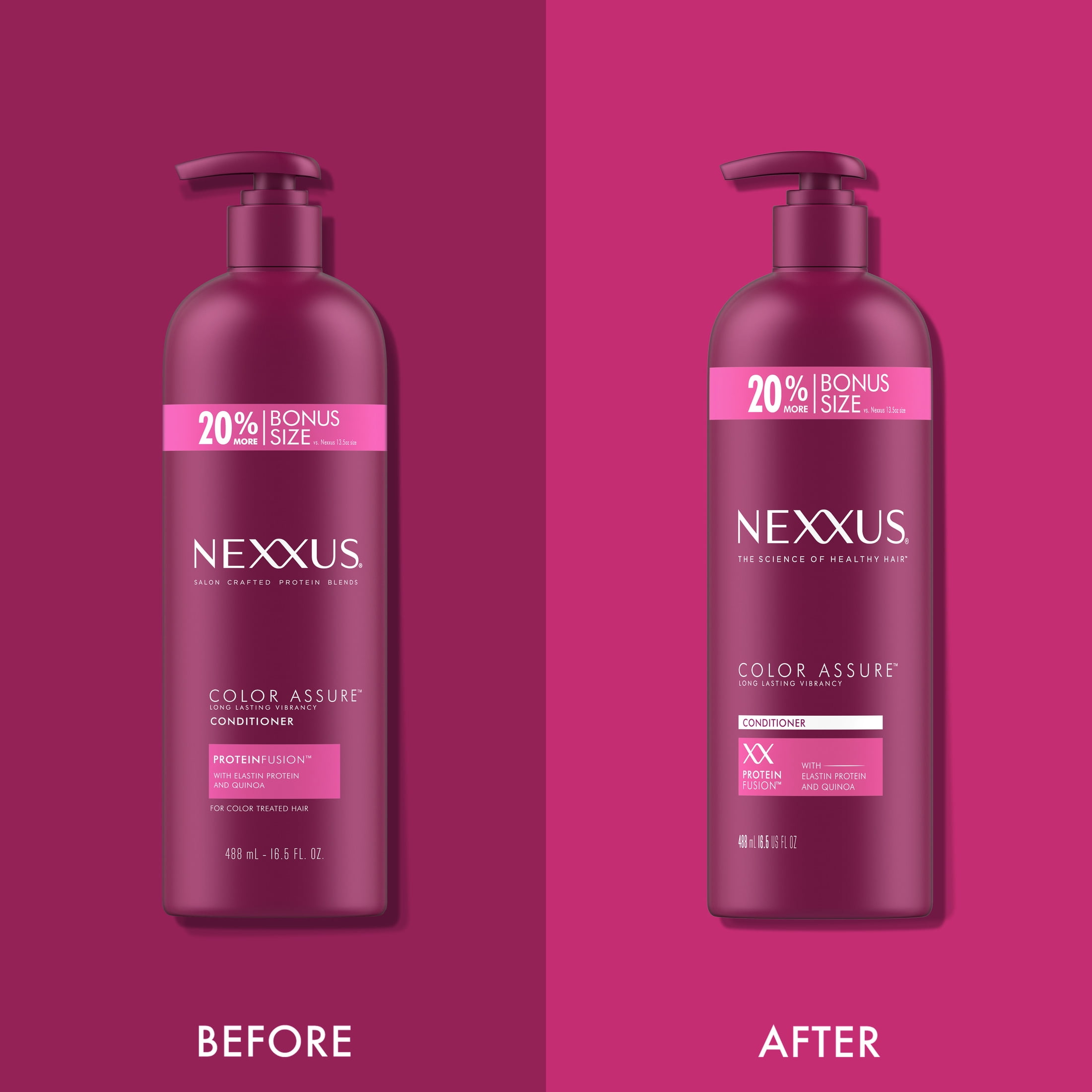 Nexxus Color Assure Daily Conditioner with Elastin Protein for Long Lasting Vibrancy, 16.5 fl oz  (图3) Nexxus Color Assure Daily Conditioner with Elastin Protein for Long Lasting Vibrancy, 16.5 fl oz  (图3)