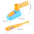 thumbnail image 3 of Juguete Lanzador De B茅isbol, Juguete De Entrenamiento De B茅isbol Para Ni帽os En Interiores Con Bate Plegable Y 3 Pelotas De B茅isbol, 3 of 7