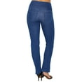 thumbnail image 2 of Lysse Womens Medium Control Straight Leg Denim Pants Style-6176, 2 of 2