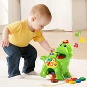 VTech Chomp & Count Dino مع الملحقات وألعاب الأطفال والأطفال الصغار