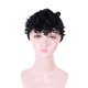 thumbnail image 2 of Rizado Clips flequillo con fibra de alta temperatura postizos Negro Natural de onda suelta Extensiones de cabello sintético, 2 of 6