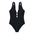 thumbnail image 1 of Traje de baño Ocean Pacific para Mujer Tirantes Nudos Negro Talla M, 1 of 4