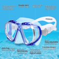 thumbnail image 3 of Snorkel Set Wide-View Adult Snorkeling Gear  Professional Snorkel Goggles -Fog Diving Mask  -Leak Swim Goggles and Dry Top Snorkel for Diving  Snorkeling  Swimming, 3 of 7