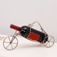 thumbnail image 3 of Wine Bottle Holder Vintage Creative Tricycle Wine Rack Table Wine Stand for Home, 3 of 9