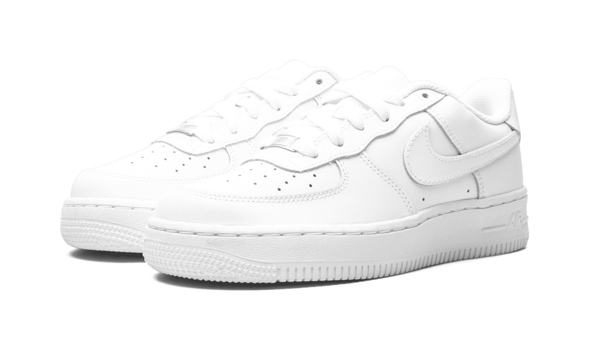 NIKE GRADE SCHOOL Air Force 1 Low LE GS "White on White" DH2920 111 from Stadium Goods