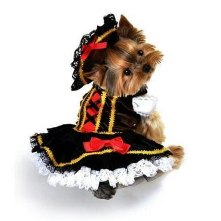 Anit Accessories AP1066-S Swashbuckler Pirate Girl Dog Costume - Small