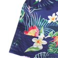 thumbnail image 5 of Sombrero unisex de lona con estampado de flores y plantas, sombrero de playa, sombrero de pescador JFHHH pequeña, 5 of 5