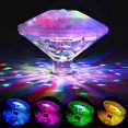 thumbnail image 1 of Color Floating Pool Light, Disco Bath Light, Ip68 Submersible Led Light, Led Underwater Light With, 1 of 5