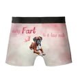 thumbnail image 2 of Every Fart is Love Note Boxer Guilty Face Happy Valentine's All Over Print Boxer Briefs Underwear for Men Dad Boxers Dog Lover Gifts Idea - 01016, 2 of 6