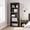 Dark Oak, variant on Rugerasy 5 Tier Book Shelf,Farmhouse Book Case,67.4" Tall Shelf with Storage,Wooden Bookshelves for Living Room,Home Office-Brown（ 67.4" H x 24.6" W x 12.8" D）,Dark Oak