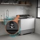 thumbnail image 5 of White Westinghouse  Lavadora doble tina  25 kg  WWXCTT332009QBK Gabinete polipropileno alto impacto  4 niveles de agua  4 perillas de control  Bajo consumo de energía  Ahorro de agua, 5 of 9