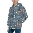thumbnail image 2 of Pofeuu Watermelons Dachshunds Print Teenage Zipper Hoodie Sweatshirts Hooded Casual Jackets With Pocket For Boys Girls-Medium, 2 of 6