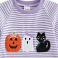 thumbnail image 7 of larppty Newborn Baby Girl Halloween Outfit Waffle Pumpkin Ghost Jumpsuit | Long Sleeve One Piece Jumpsuit, Baby Girl Halloween Romper, Infant Girl Halloween Pumpkin Cat Outfit, Fall Winter Clothes, 7 of 7