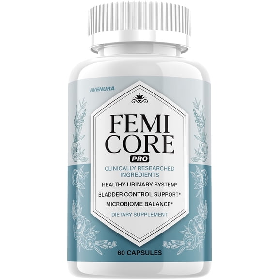 Femi Core Capsules – FemiCore Pills Advanced Formula Natural Blend, 1 Pack, 60 Capsules