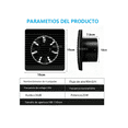 thumbnail image 4 of Extractor De Aire Para Baño Cocina Empotrable color negro, 4 of 4