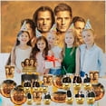 thumbnail image 3 of Supernatural Party Decorations Paper Plates Tableware Banner Backdrop Balloons Birthday Decor Cake Topper Fans, 3 of 7
