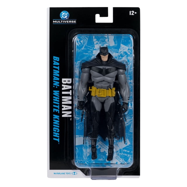 Figura de Acción Mcfarlane Dc Multiverse Blister Card White Knight Batman 7 Pulgadas
