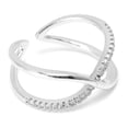 thumbnail image 3 of Anillo brillante, anillo de joyería brillante abierto de estilo simple y moderno, anillo de joyería de moda con funcionalidad inteligente, 3 of 9