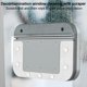 thumbnail image 4 of Limpiador de ventanas magnético de doble cara, herramienta doméstica para limpiar vidrios de 3 a 10 mm, ABS y goma magnética, raspador de silicona resistente al aceite, limpieza de ventanas en altura, 4 of 5