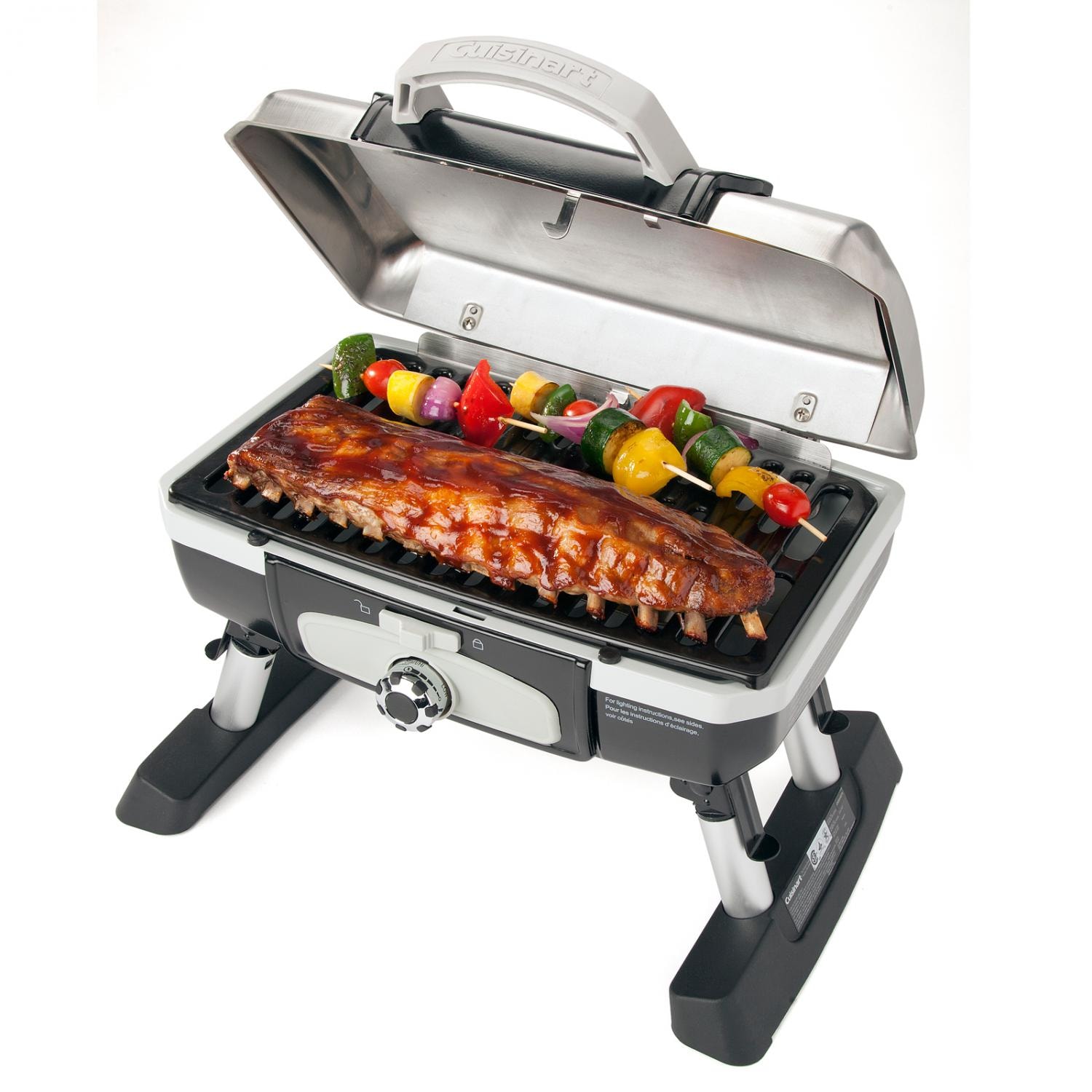 Cuisinart Petite Gourmet Portable Tabletop Gas Grill - image 3 of 3