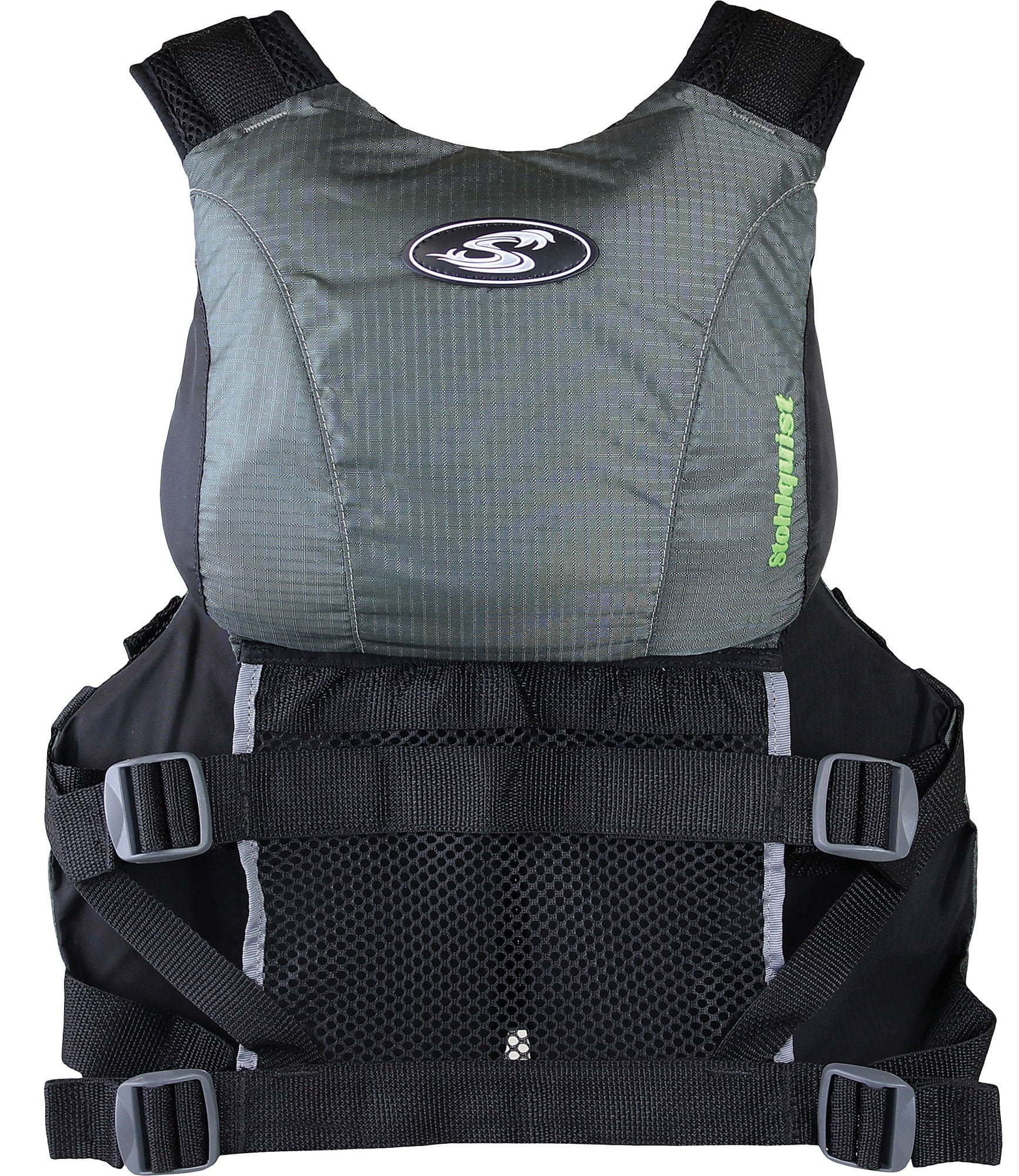 Stohlquist Men's Ebb Lifejacket (PFD) Gray LG/XL 40in - 46in