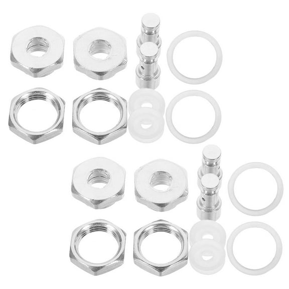 Topbathy 4 Set of Universal Replacement Floater Valve Pressure Cooker Replacement Parts Stainless Steel for Cooking