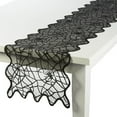 thumbnail image 5 of Kbndieu Halloween Lace Table Runner, Black Spider Web Table Runners for Halloween Decor/Party Dinner Table Decorations 72 Inch, 5 of 5