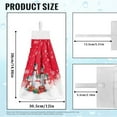 thumbnail image 7 of ZIATUBLE Christmas Snowman Hanging Hand Towels Snowflakes Dish Towels for Bathroom Decorative Kitchen Hand Towels and Washcloths Pack of 3 Fast Drying Hanging Kitchen Towel with Loop, 7 of 7