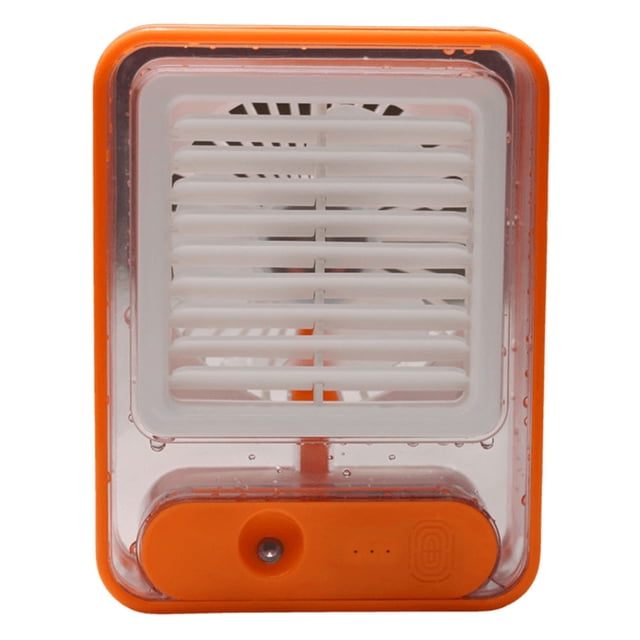 Mini ventilador enfriador de aire de escritorio 3 en 1, USB recargable para el hogar, dormitorio, oficina, al aire libre
