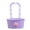 Purple, variant on Beautynvta Sponge Holder for Kitchen Sink, Plastic Sink Saddle Caddy Organizer Rack, Sponges Holder Over Faucet, Hanging Kitchen Organizer Accessories Rack Basket, Beige