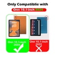 thumbnail image 2 of Funda YRH para tableta Onn 10.1 Gen 4 2024 Kids, azul, 2 of 6