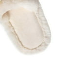 thumbnail image 5 of Hinvhai Womens Winter Casual Slippers Clearance,Fashion Classic Open Toe Fleece Cute Bow Slippers Non Slip Fluffy Warm Solid Color Slipper Christmas Indoor Slipper House Shoes Beige 40, 5 of 5