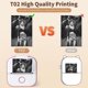 thumbnail image 4 of Phomemo T02 Mini Printer Portable Printer Thermal Printing Sticker Wireless Inkless Pocket Printer Self-adhesive Label Printer, 4 of 4